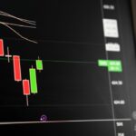Candlestick chart showing a downward trend in the stock market analysis. — Photo by Alex Luna on Pexels