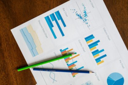 Top view of vibrant charts and colored pencils on wooden surface. — Photo by RDNE Stock project on Pexels